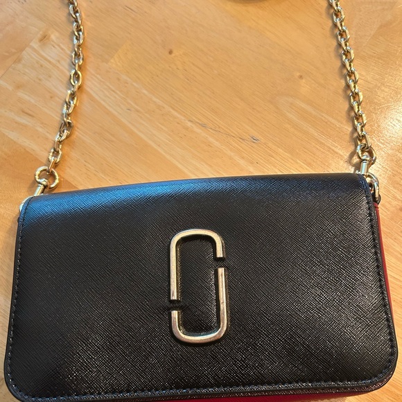 Marc Jacobs The Snapshot Wallet On Chain crossbody. In very good condition! - Picture 5 of 14